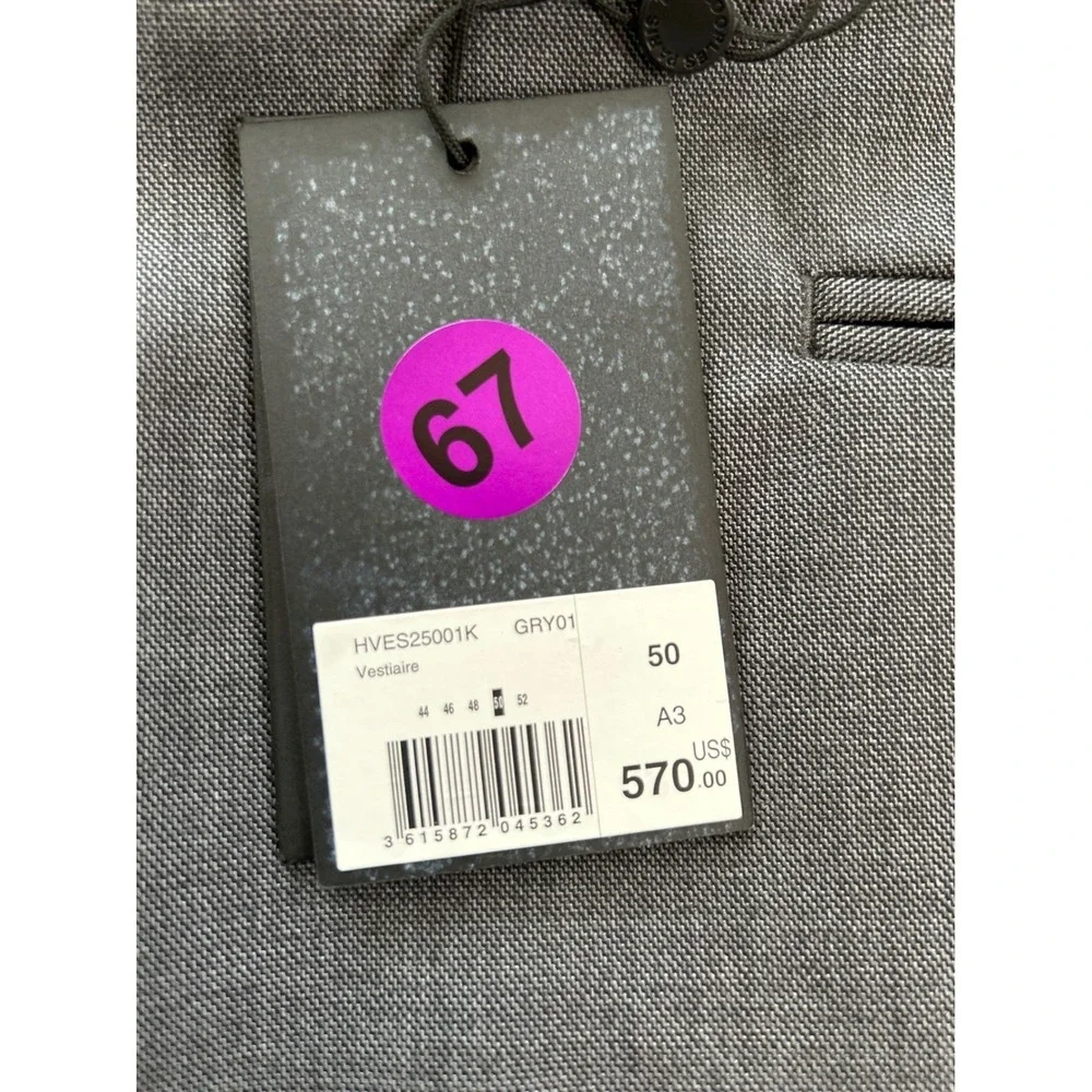 The Kooples Grey‎ Wool Blend Suit Jacket Blazer Mens Size Medium